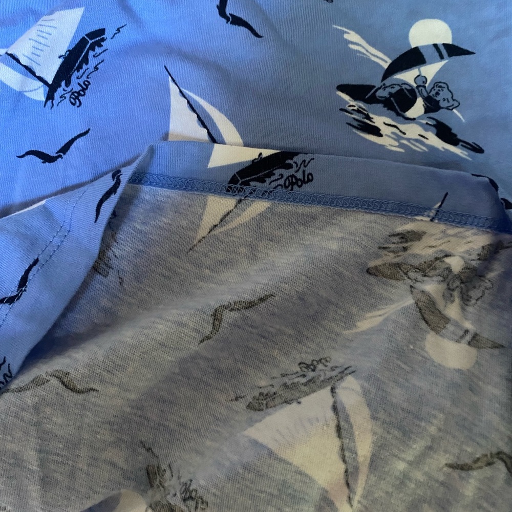 Polo Ralph Lauren long sleeve T-shirt hoodie NWT bear - Picture 7 of 9